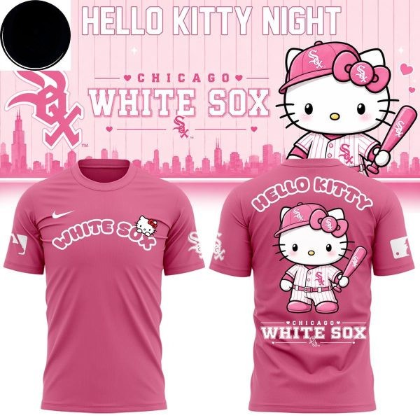 White Sox x Hello Kitty Night 2026 Pink Shirt