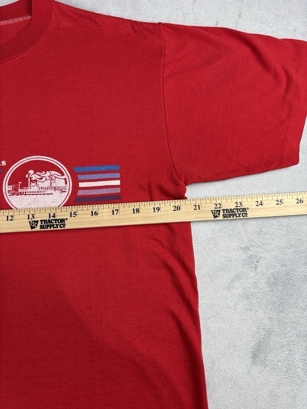 Vintage 70s 80s Beale St. Memphis Graphic T-shirt Single Stitch USA Made Size L gallery
