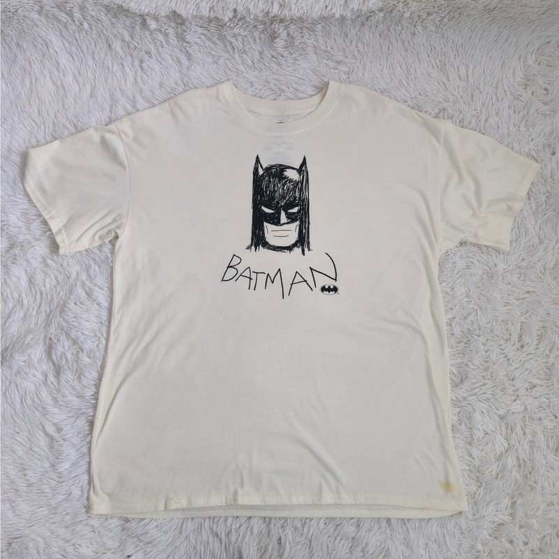 Batman Character Drawing Men's Graphic Tee XL gallery