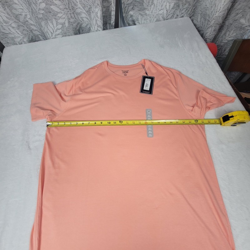 Roundtree & Yorke Cloud Crew XLT Pink Short Sleeve Mens NWT gallery