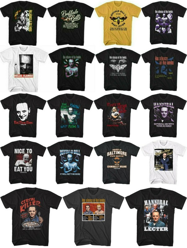 Pre-Sell Silence of the Lambs Movie Licensed T-shirt #1