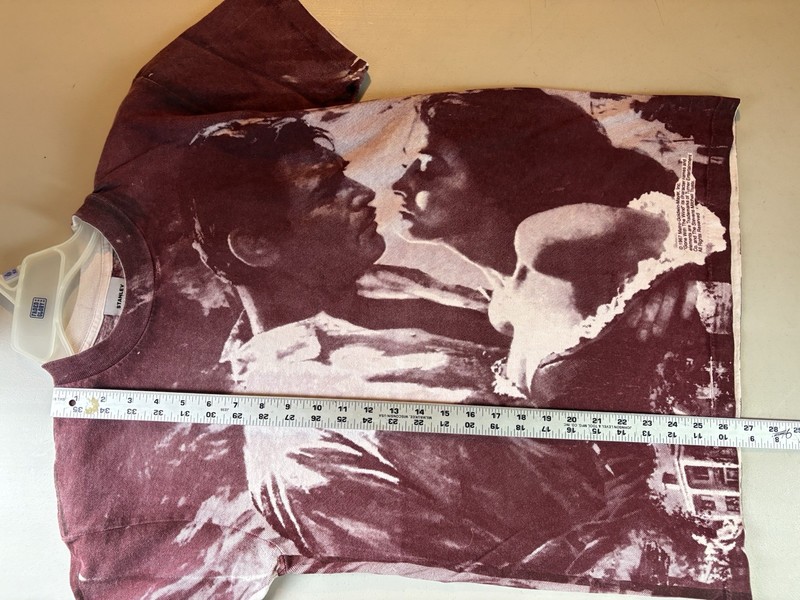 Vintage 90s Stanley Desantis Gone With The Wind Move Promo T Shirt AOP LARGE gallery
