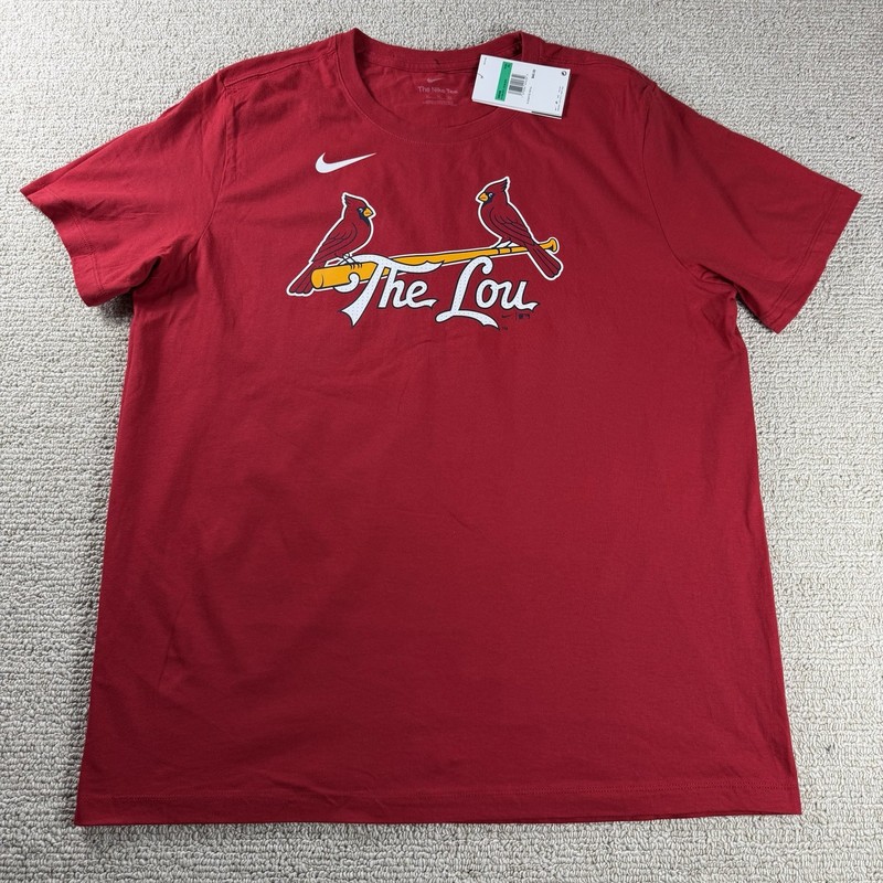 Nike St Louis Cardinals MLB Paul Goldschmidt Jersey T-Shirt Red Men’s Size XL
