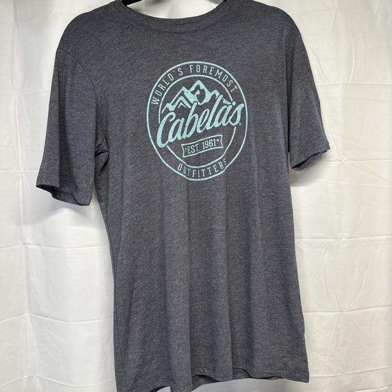 Mens T-Shirt Sz Medium. Cabelas. Graphic Tee.