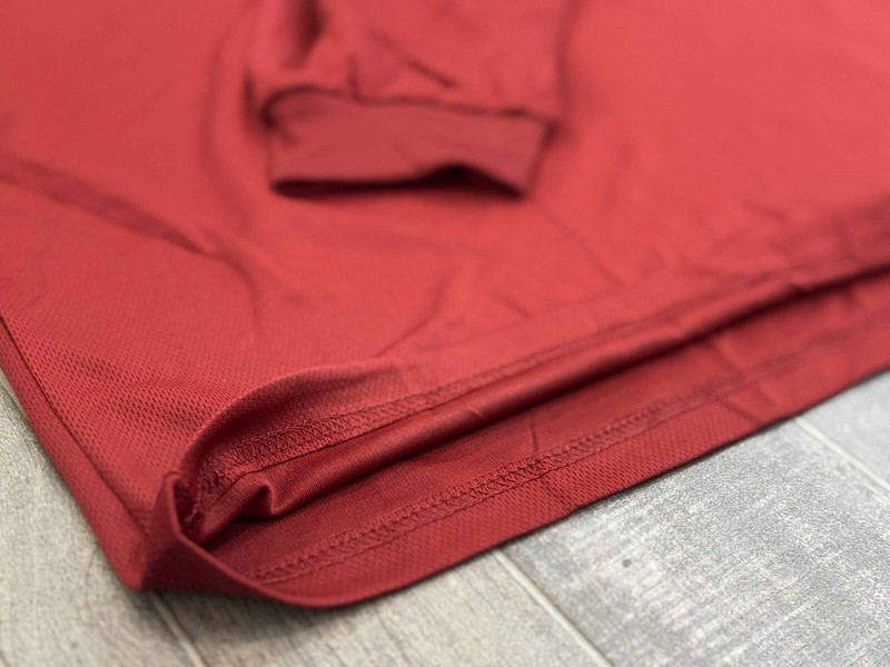 DRI-FIT Hoodie Long Sleeve T-Shirts, UPF 50+ Sun Protection Hooded BURGUNDY gallery