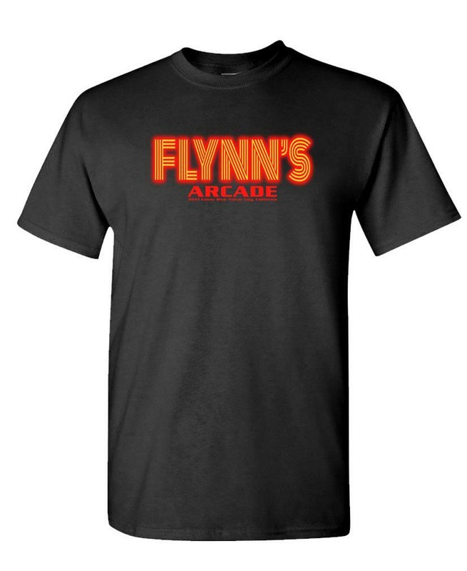 FLYNN’S ARCADE – movie retro novelty 80s – Mens Cotton T-Shirt