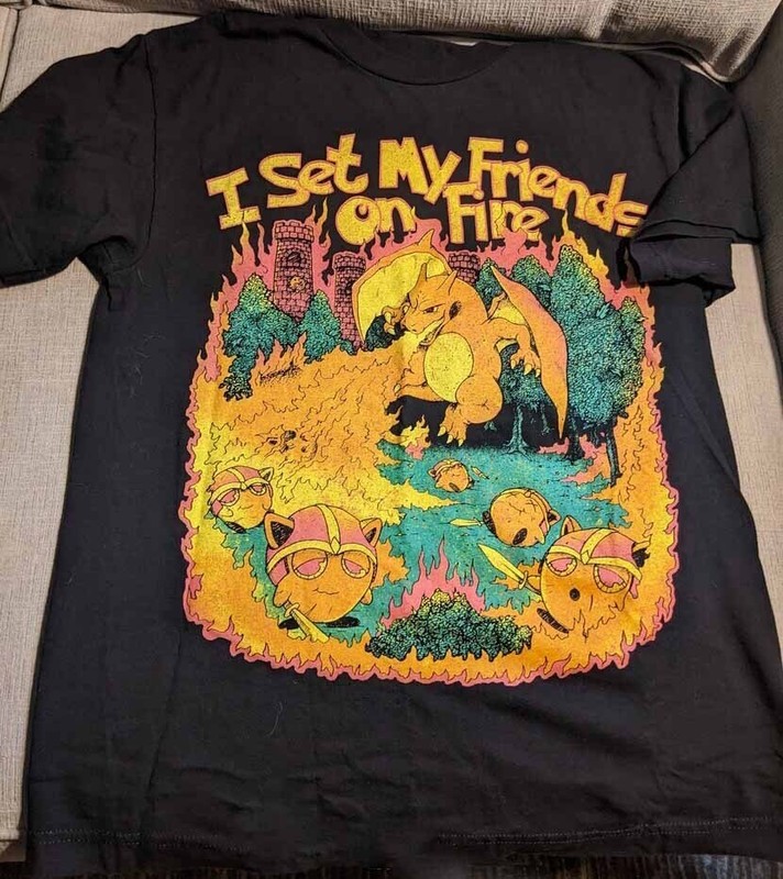 Vtg I Set My Friends On Fire Unisex T-shirt All Sizes ZL474 FREE SHIPPING