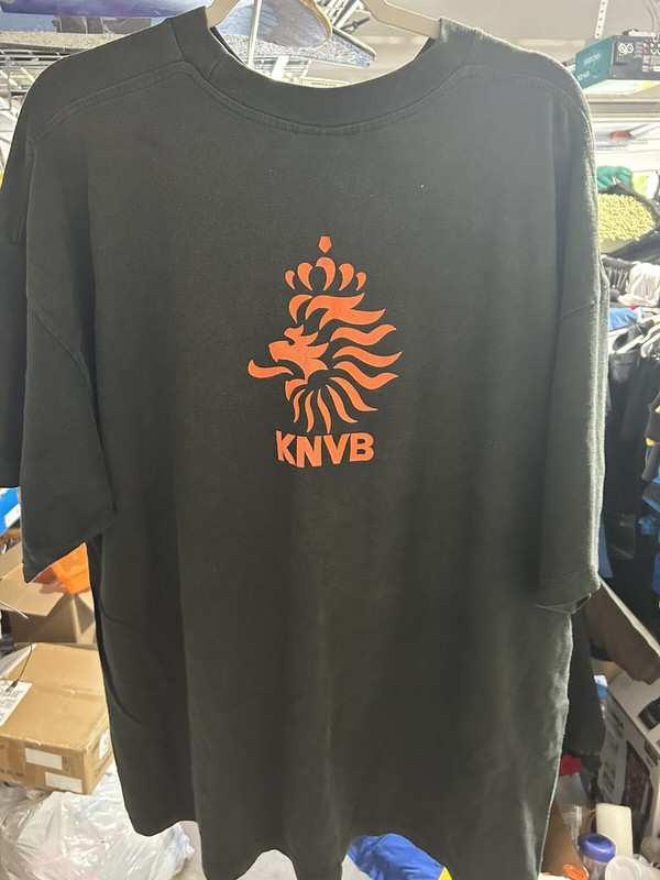 90’s Nike RARE Nederland Big Orange Swoosh T Shirt gallery