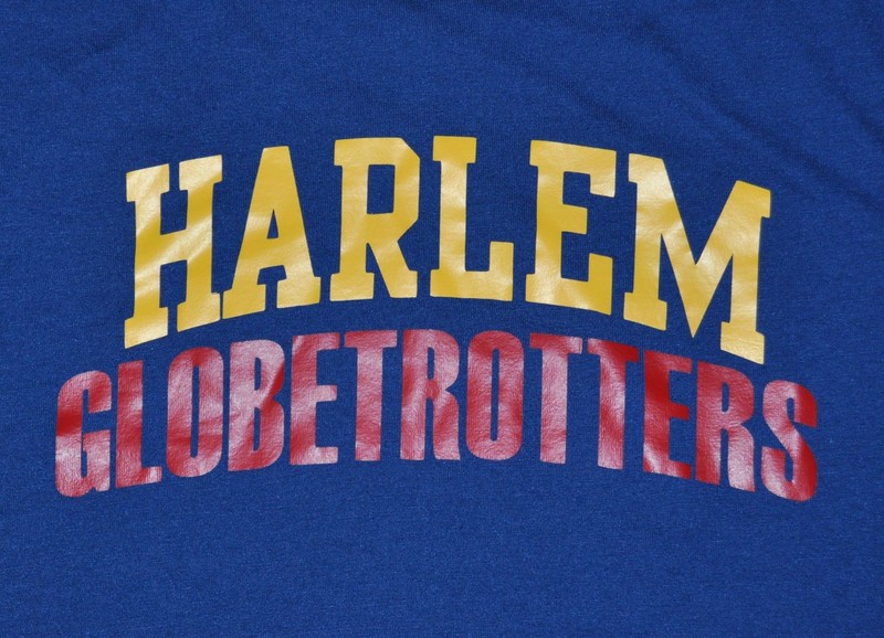 t-shirt medium harlem globetrotters basketball 20 inches pit to pit