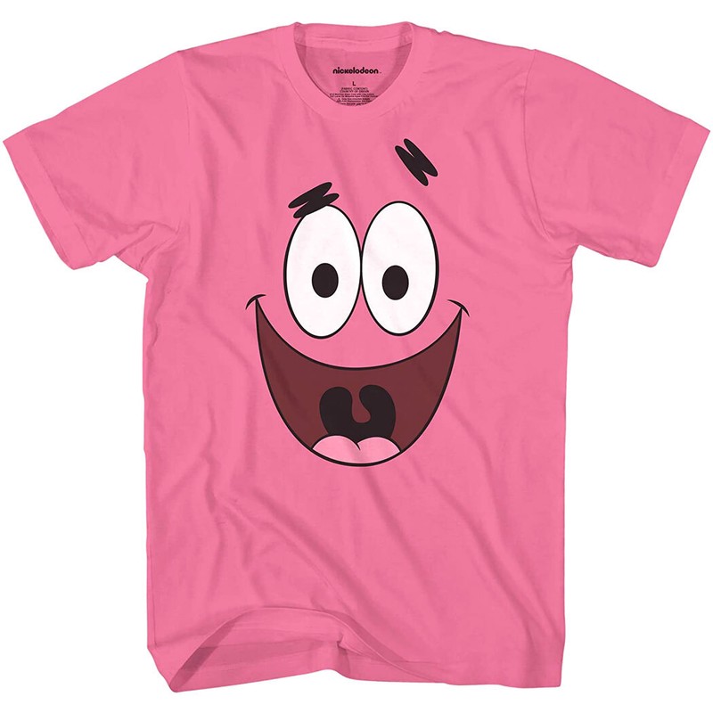 Official Spongebob Squarepants Patrick Star Face T-Shirt