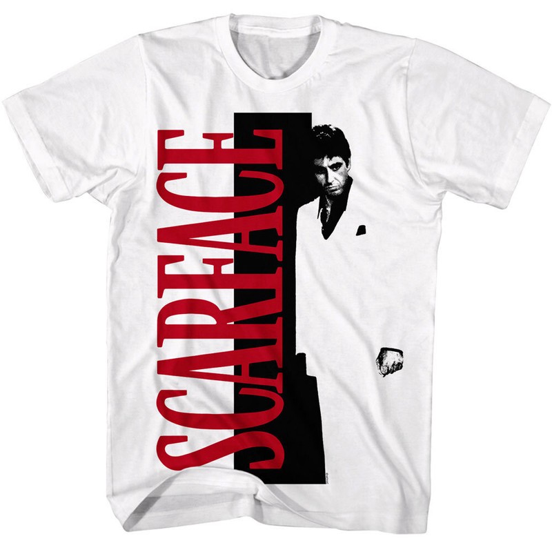 Scarface Movie Poster Re-Issue Men’s T Shirt Tony Montana Gangster Movie