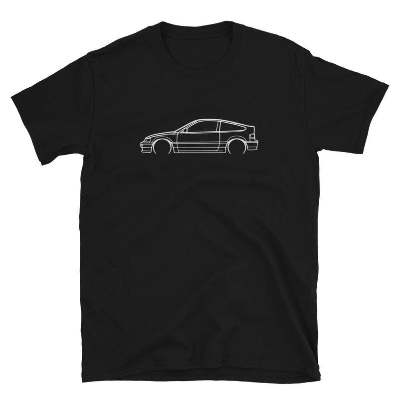 Softstyle T-Shirt For Honda CRX 1990 Car Owners Birthday Gift Tee Shirt