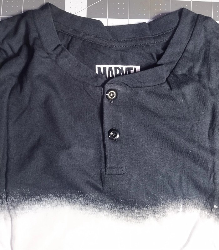 Loot Crate 2019 Marvel's Punisher Frank Castle Skull Henley T-Shirt CHOOSE SIZE gallery