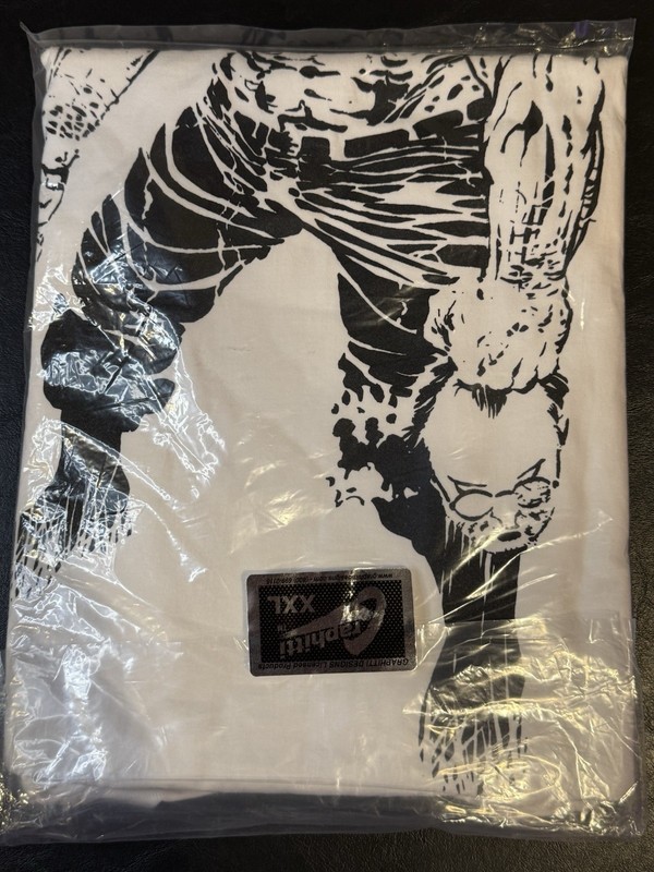 NEW SEALED Sin City Marv Shirt XXL 2XL Frank Miller Art Graphitti Designs Comic gallery
