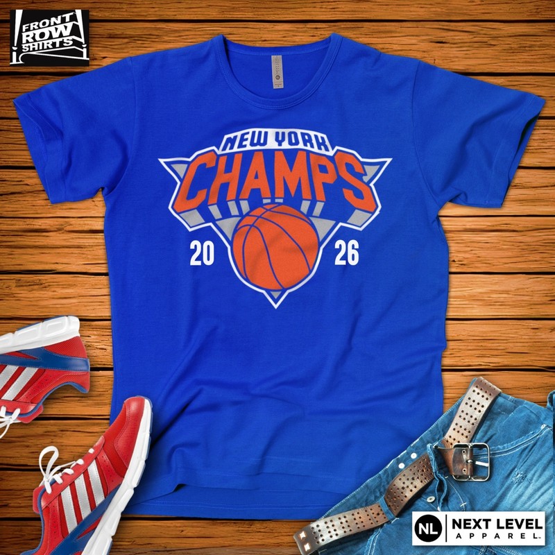Knicks Championship 2026 Basketball Fan Graphic T Shirt