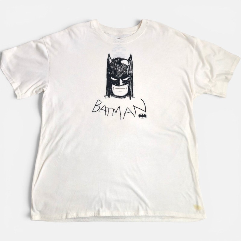 Batman Character Drawing Men’s Graphic Tee XL