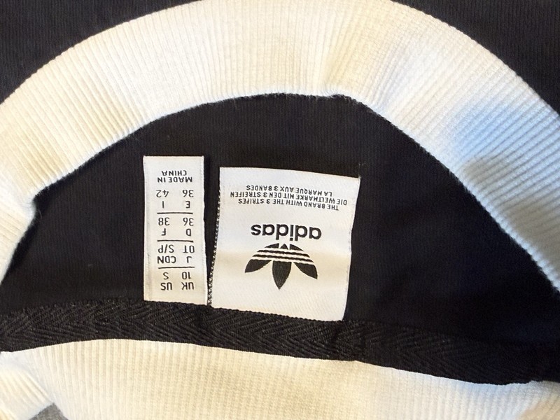adidas Originals Ringer T-Shirt Black Rainbow Trefoil Logo Crew Pride Small gallery