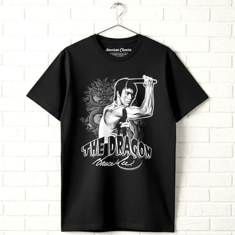 Bruce Lee The Chinese Dragon Men’s T Shirt