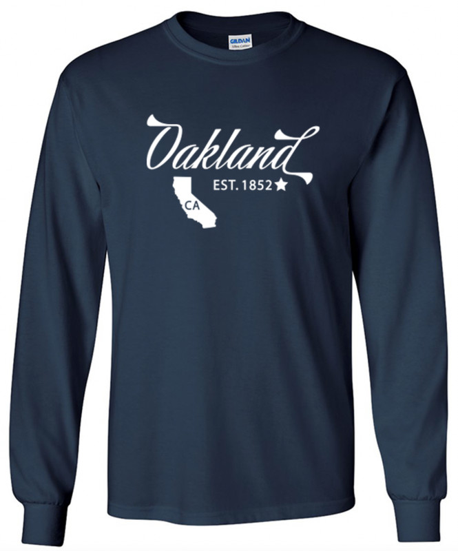 Oakland California State T-Shirt Graphic Tee Unisex Apparel Custom Text  gallery