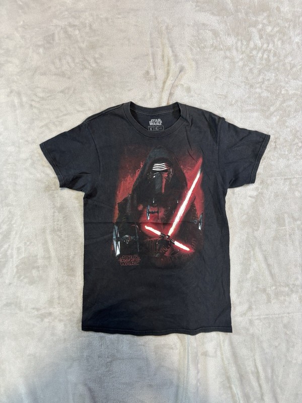 C-Life Star Wars The Force Awakens Kylo Ren Men’s Black T-Shirt Size Small