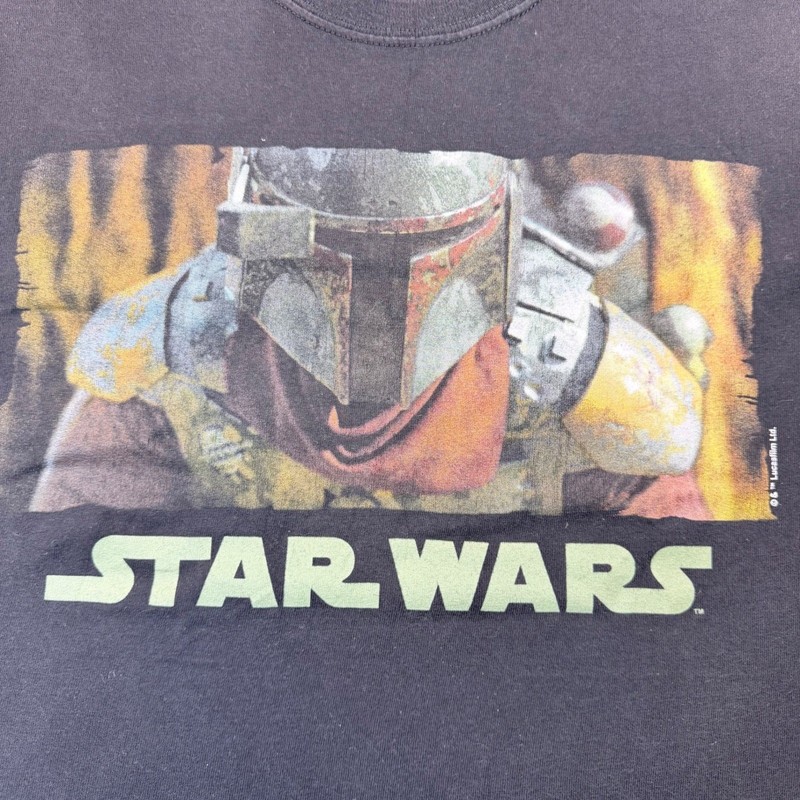 Star Wars Boba Fett Graphic T Shirt Mens Medium Black 2021 Disney Lucasfilm gallery