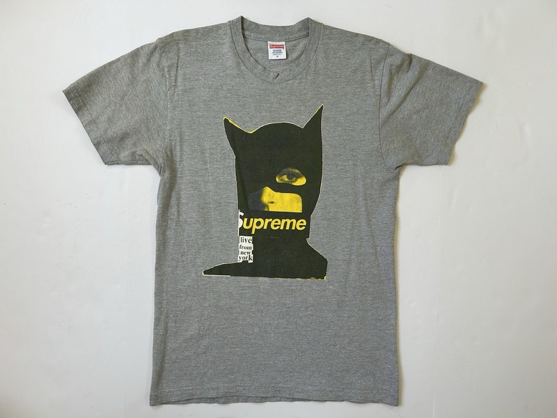 Supreme SS13 Cat Mask Catwoman Eye Box Logo Live From New York Shirt Medium 2013