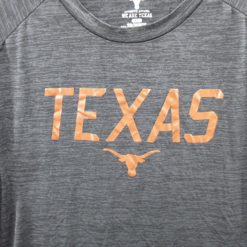 We Are Texas Men's T-Shirt Size XL Gray 100% Polyester Long Sleeve Crew Neck gallery