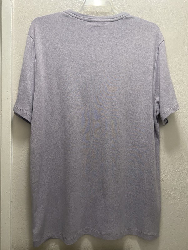 Perry Ellis Men’s XXL Light Lavender Short Sleeve T-Shirt Viscose Soft stretch gallery