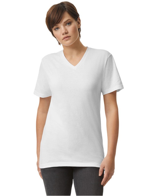 American Apparel Unisex CVC V-Neck T-Shirt – 2006CVC