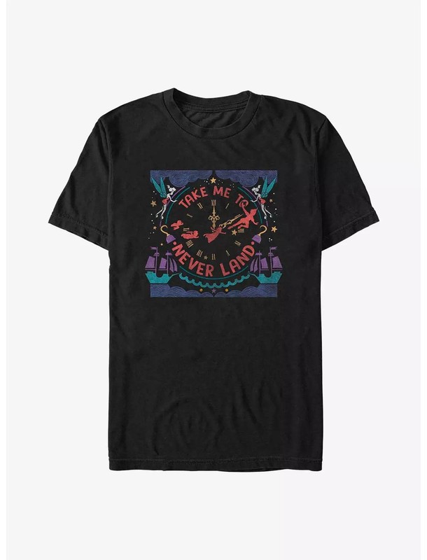 Disney Peter Pan Take Me To Never Land Clo T-Shirt Size S – 5XL Gift For Friends