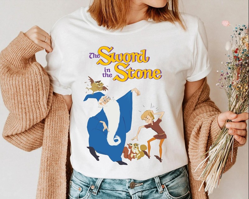 The Sword In The Stone Shirt, Arthur And Merlin Shirt gallery