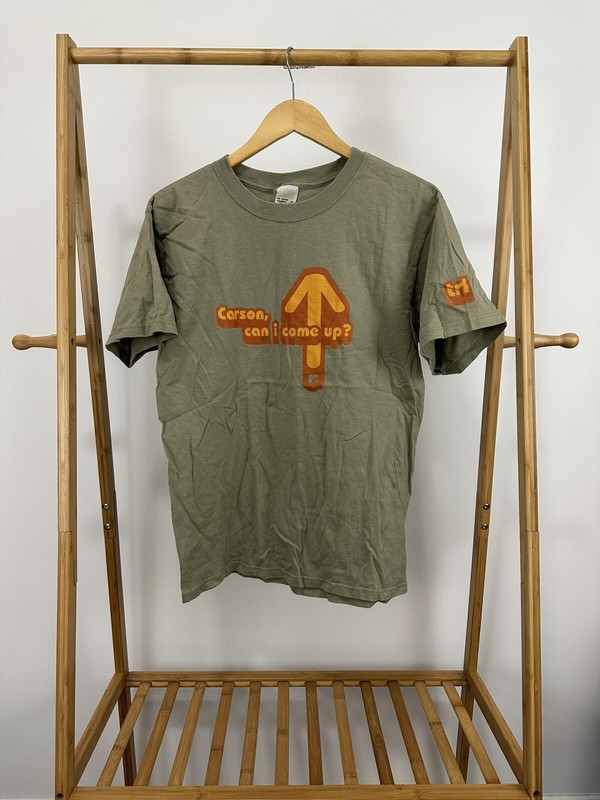 VTG MTV Total Request Live TRL Carson Daly Can I Come Up Promo T-Shirt Size M