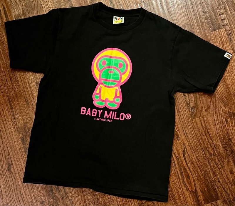 Bape Baby Milo A Bathing Ape Adult Size Large