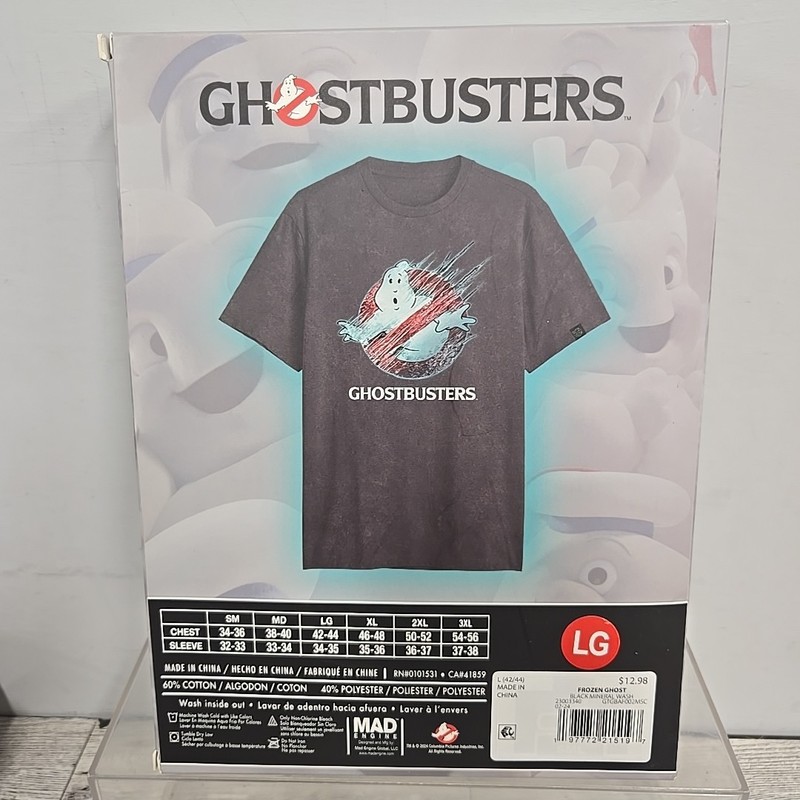 Ghostbusters Frozen Ghost T-Shirt Size Large Unisex New In Box gallery