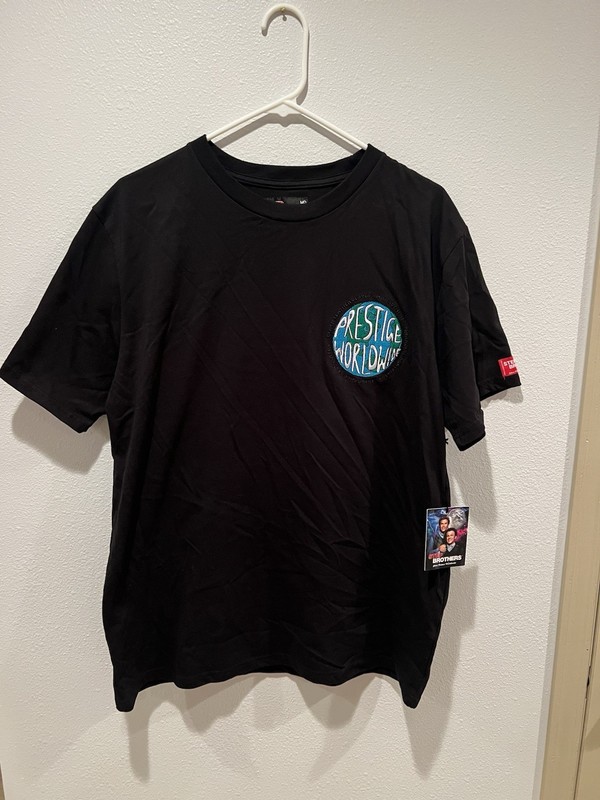 Step Brothers Movie Prestige Worldwide Shoe Palace Promo Shirt Medium Rare Find!