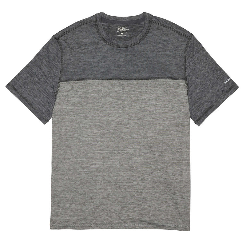 G.H. Bass Performance T Shirt Cooling Wicking Sunblock UPF 50 Blue Black or Gray