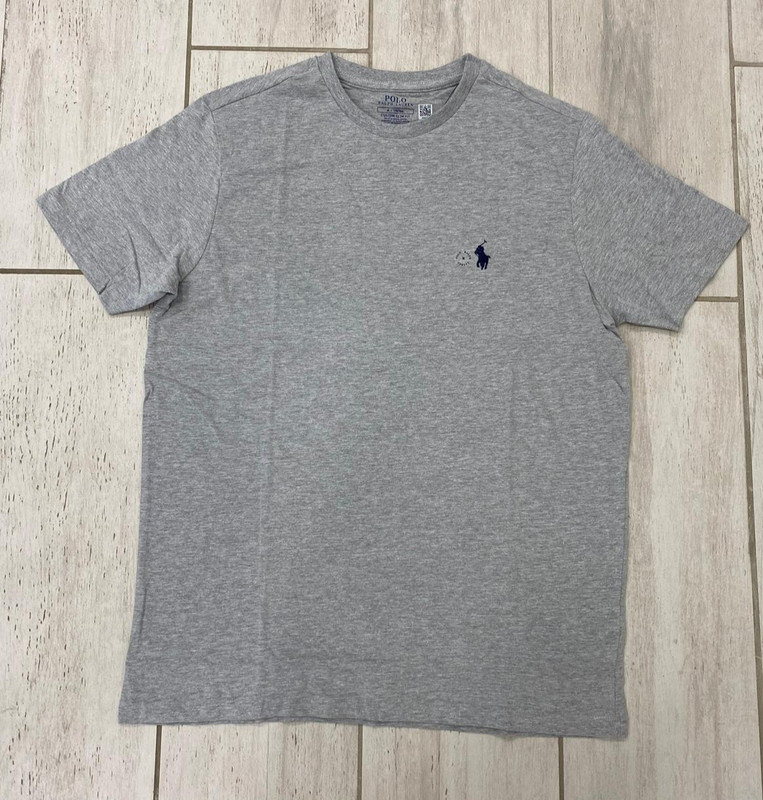 Polo Ralph Lauren Men’s Custom Slim Fit Crewneck T-Shirt Navy , Gray -S, -XXL