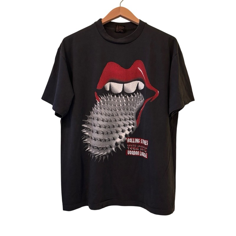 Vintage Rolling Stones Voodoo Lounge Tour T Shirt Size XL Brockum Tag REPRINT