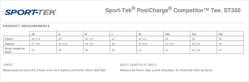 Sport Tek Men's Dri-Fit PosiCharge Workout S-4XL T-Shirt M-ST350 gallery