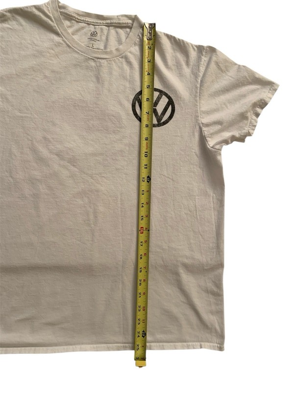 Volkswagen GTI Mk1 T-Shirt Mens Large White VW Euro Garage Repair Graphic Tee gallery