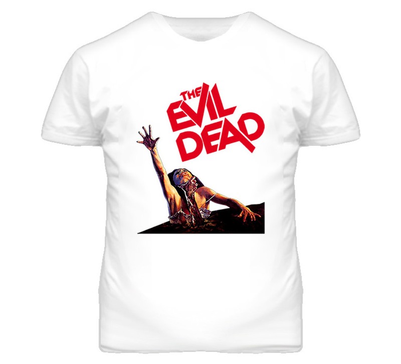 The Evil Dead Horror Movie Cult Classic Retro T Shirt