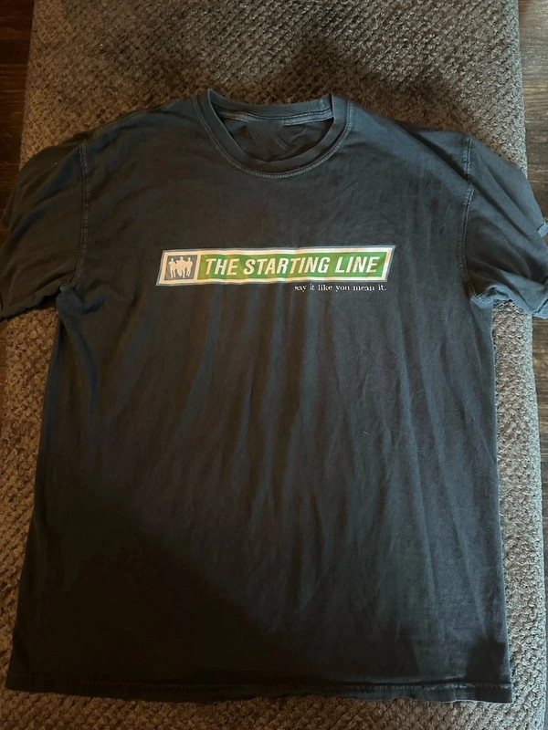 Trend The Starting Line Band Say It Like You Mean It T Shirt Full Size S-5XL