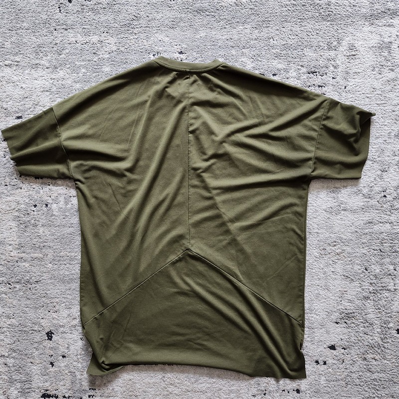 Jordan 23 Engineered Mens L Large Olive Green Typography T-Shirt 939950-395 gallery