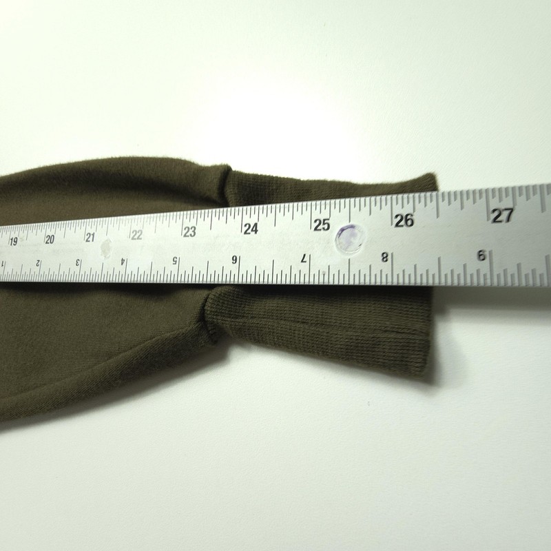 VTG Duofold Mens Shirt Large Brown Green Tint Turtleneck Base Layer Long Sleeve gallery