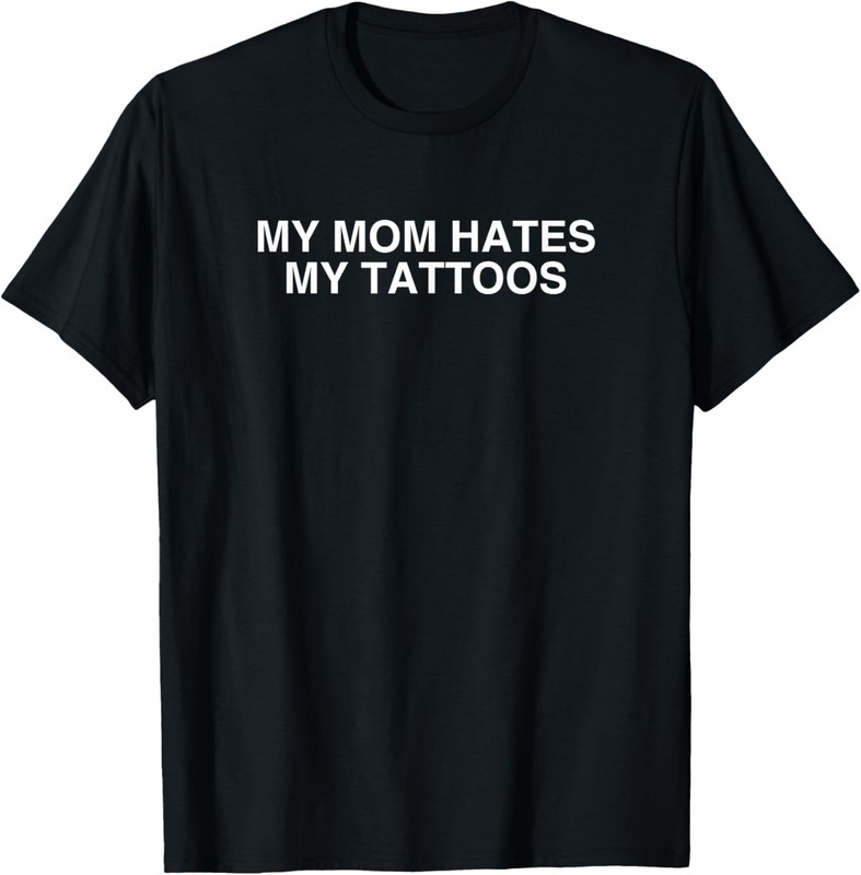 Y2K Funny Tatted Novelty Humor Meme T-Shirt