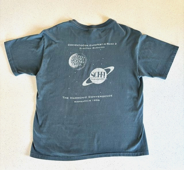 RARE Vintage 1996 Mystery Science Theater 3000 Convention T Shirt Men’s Large