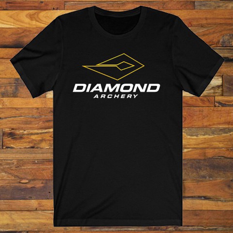 Diamond Archery Bows Hunting Hunter Men’s Black T-Shirt S-5XL