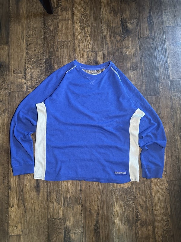 Blue And Gray Realtree Long Sleeve Size Men’s Xl
