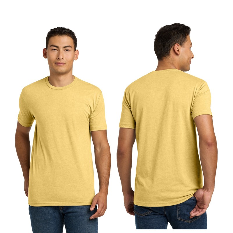 Next Level Apparel Mens Summer Shirt CVC Round-Neck Short Sleeve TShirt NL6210 gallery