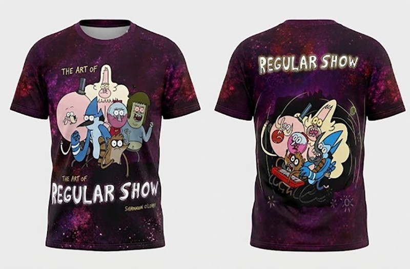 Very Rare Regular Show Group For Fan 3d T-shirt S to 5XL BA593